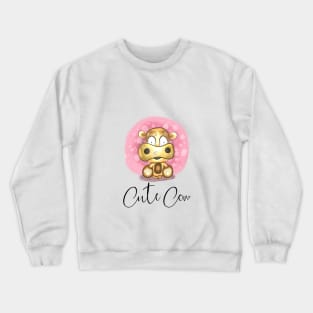 Cute Cow Crewneck Sweatshirt